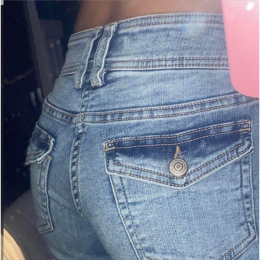 aeropostale low rise cassie flared jeans